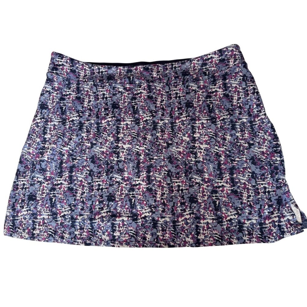 Tranquility By Colorado Clothing Xl Multicolor Abstract Print Athletic Skort Ski